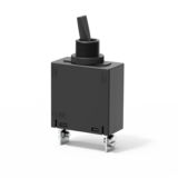 Typ 8330 von E-T-A: Ein- und zweipolige Schutzschalter mit magnetischer oder hydraulisch-magnetischer Auslösung.